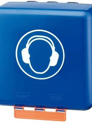 Sichere Zahlung Gebra Aufb.Box SECU Midi Standard, f. Gehörschutz, blau | 1413317