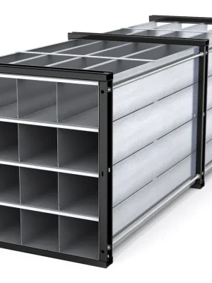 Beliebt RR Industrietechnik Wabenregal Typ RWR-16/3 RAL 7016 | 16 ( 4x4) | Rahmen RAL 7016 anthrazitgrau | 1000x3000x1000 mm | 130200208