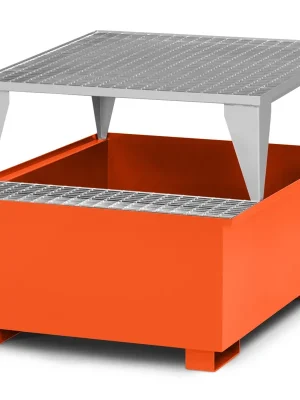 Bestseller RR Industrietechnik Auffangwanne Typ RTA-11 RAL 2004 | 1x Abfüllblock | RAL 2004 reinorange | Für 1x 1000 Liter IBC | 110000158
