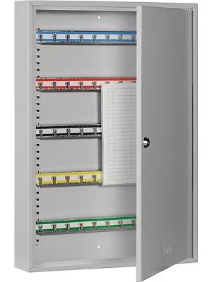Schlüsselschrank S H550xB380xT80mm 1-türig Zylinderschl.Anz.Hak.100 FORMAT Angebot