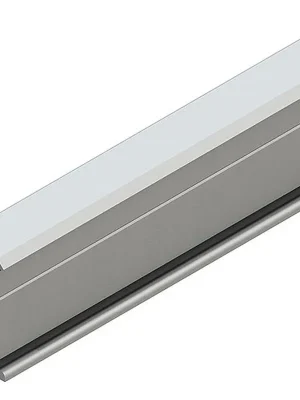 Woelm Abstandsprofil Wm.Alu.EV1 elox.L.2100mm HELM 53/73 Laufschiene HELM Preisreduziert