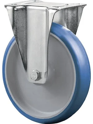 Jetzt Kaufen Bockrolle Ø150mm Tragfähigkeit 240kg PU Platte L135xB110mm BS ROLLEN