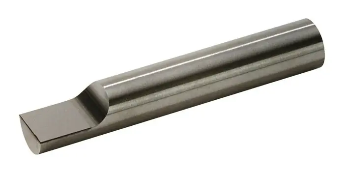 Gravierstichel Pro A Ø8mm HSS-EW9Co10 1.3207 Gesamt-L.90mm WERNER WILKE, Menge 5 Stk Abverkauf