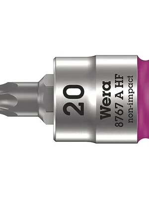 Versand Am Gleichen Tag Steckschlüsseleinsatz 8767 A HF TORX 1/4 Zoll T20 L.28mm WERA