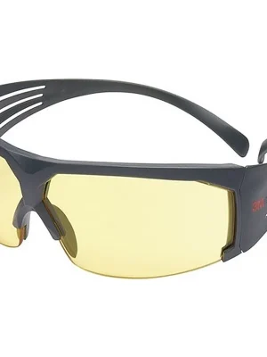 Schutzbrille SecureFit-SF600 EN 166 Bügel grau.Scheibe gelb PC 3M Meistverkauft