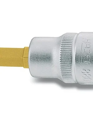 Highlight Steckschlüsseleinsatz 8801K 3/8 Zoll 6-kant SW 4mm L.43.5mm HAZET