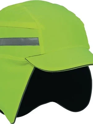 Top-Angebot Anstoßkappe First Base 3 52-65cm signalgelb EN812:A1 EN471 3M