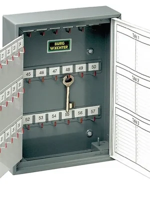 Burg-Wächter Schlüsselschrank 6700/176 R H380xB285xT105mm 2-türig mit Zylinderschl.Anz.Hak.176 Garantierte Lieferung