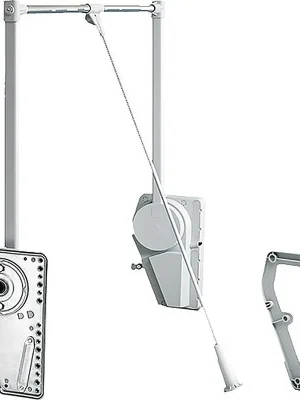Preis Gesenkt Kleiderlift Duo Lift 18 Stahl. Kunststoff HETTICH