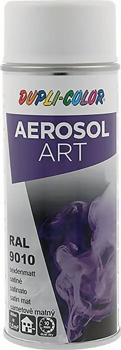 Versand Am Gleichen Tag European Aerosols Buntlackspray AEROSOL Art reinweiß seidenmatt RAL 9010 400ml Spraydose, Menge 6 Stk