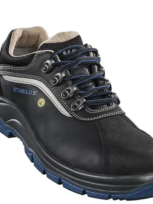Stabilus Sicherheitsschuh SPARTACUS LOW Gr.44 schwarz /blau S3 SRC ESD EN20345 Neu