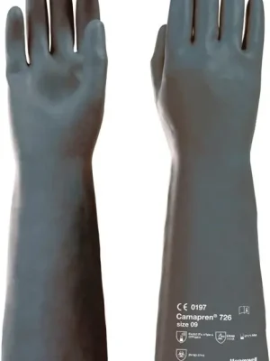 KCL Chemiehandschuh Camapren 726 Gr.9 schwarz EN388/EN374-1 PSA III HONEYWELL, Menge 10 Stk Zertifiziert