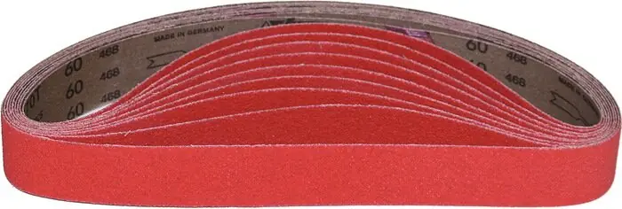 Schleifband XK870T L.520mm B.12mm K.60 für STA/Titan/NE Keramikkorn VSM, Menge 100 Stk Sonderaktion
