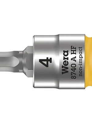 Abverkauf Steckschlüsseleinsatz 8740 A HF 1/4 Zoll SW 4mm L.28mm WERA
