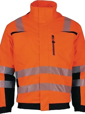 Asatex Warnschutzpilotenjacke Prevent Trendline Gr.M orange/schwarz Top-Angebot