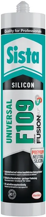 Henkel Silikondichtstoff F109 Fusion transp.300 ml Kartusche SISTA, Menge 12 Stk Preiswert
