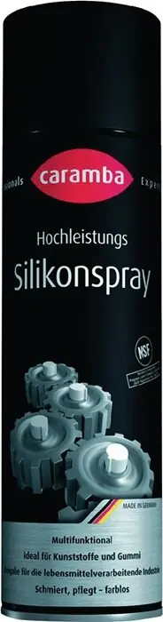 Hochleistungssilikonspray farblos NSF H2 500 ml Spraydose CARAMBA, Menge 6 Stk Ausverkauf