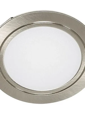 Bestseller L&S Deutschland Einbauleuchte Chip Warmweiß 12 V 4 W EL.-Ø58mm Rahmenfarbe Edelstahloptik L&S