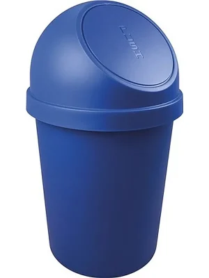 Abfallbehälter H700xØ403mm 45l blau HELIT Schnäppchen