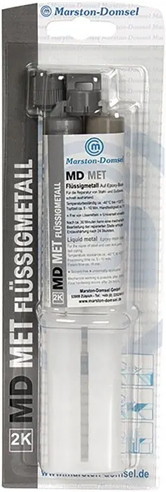 Marston-Domsel 2K-Epoxidflüssigmetall MD MET 35g Doppelspritze MARSTON, Menge 8 Stk Preis Gesenkt
