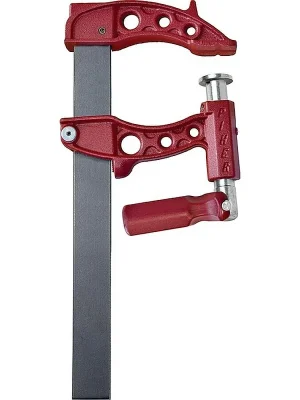 Industrias Piqueras Temperguss-Schraubzwinge Maxipress F Spann-W.800mm A.120mm 35x8mm PIHER Highlight