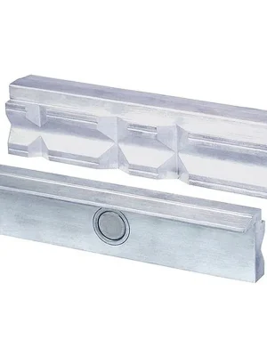 Preisknaller Brockhaus Heuer Schraubstockschutzbacke Typ P für Backen-B.120mm Prismen Alu.1Paar/VE HEUER
