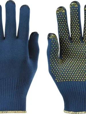 Direktkauf KCL Handschuhe PolyTRIX BN 914 Gr.7 blau/gelb EN 388 PSA II 10 PA HONEYWELL, Menge 10 Stk