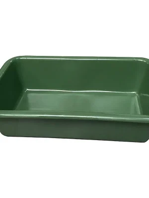 Geprüft Transportwanne eck.40l PE grün L730xB480xH180mm CRAEMER