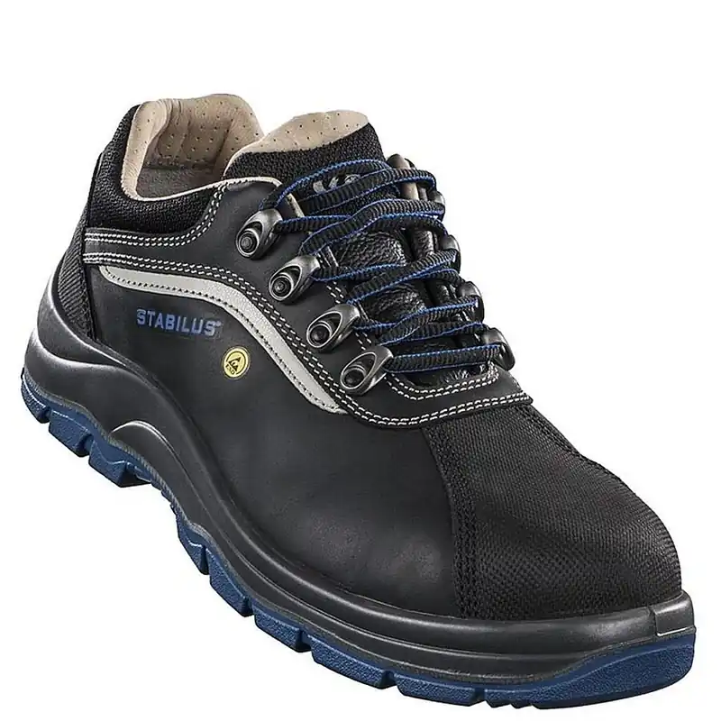 Stabilus Sicherheitsschuh SPARTACUS LOW Gr.40 schwarz /blau S3 SRC ESD EN20345 Echt