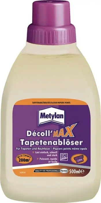 Henkel Tapetenablöser Aktiv Konzentrat.lösemittelfrei 500 ml Flasche METYLAN, Menge 12 Stk Sonderangebot