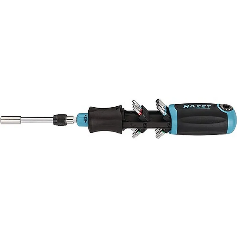 Neue Ware Magazin-Schraubendreher 810R-4 13-tlg.Schlitz/PH/PZD/i6-KT./TX HAZET