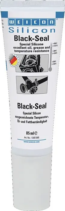 Saisonangebot Spezialsilikon Black-Seal schwarz 85 ml Tube WEICON, Menge 12 Stk