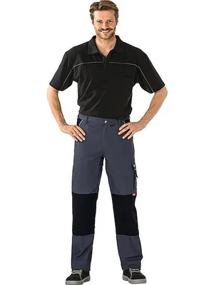Bundhose Canvas 320 Gr.58 grau/schwarz PLANAM Neue Kollektion
