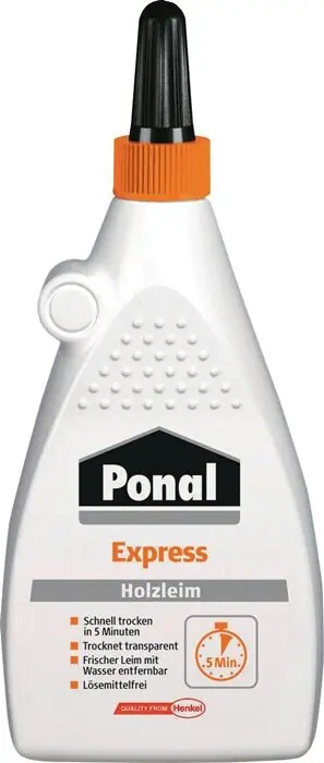 Henkel Holzleim Express 225g EN 204: D1.D2 Flasche PONAL, Menge 12 Stk Preiswert