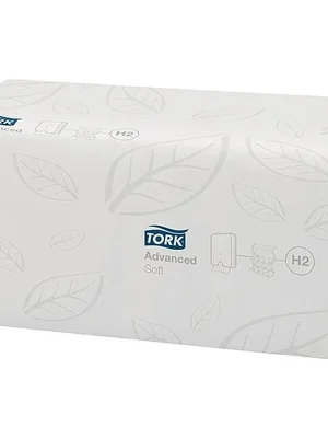 Versand Am Gleichen Tag Essity Handtücher TORK 2-lagig.weich.advanced weiß L260xB210ca.mm 3780 Tücher/VE
