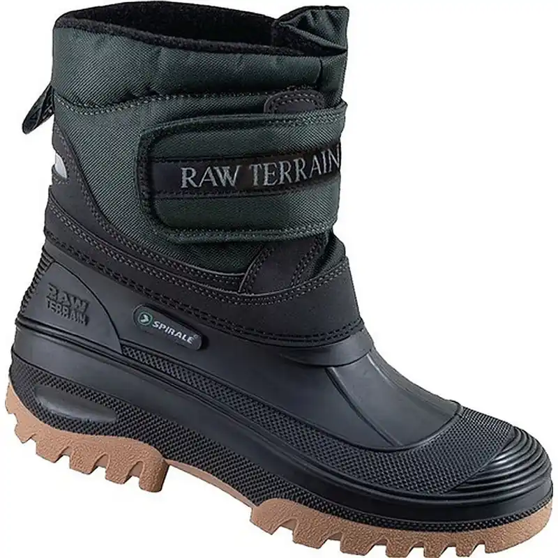 Winterstiefel Gr.46 schwarz Nylon/PVC Webpelzfutter/Klettverschluss SPIRALE Neu