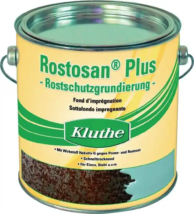 Neu Conti Coatings Rostprimer Rostosan Plus grau 2500 ml Dose KLUTHE, Menge 2 Stk