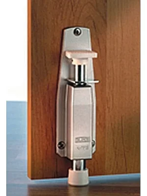 Türfeststeller TF 2 SB LM silberf.elox.Hubh.30mm Türmontage BURG-WÄCHTER Super-Preis