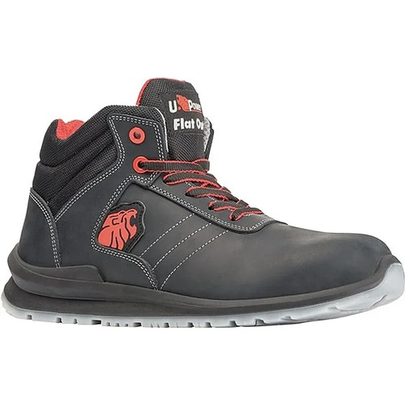 U-Group Sicherheitsstiefel Walter Gr. 46 schwarz Leder S3 SRC EN20345 Letzte Chance