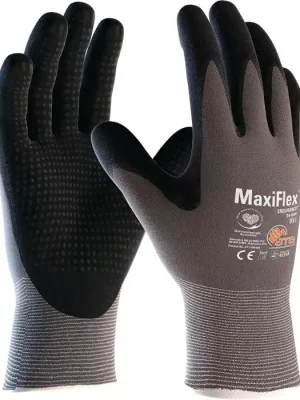 ATG Handschuhe MaxiFlex Endurance 34-844 Gr.10 grau/schw. Nylon mit Nitril EN388 Kat.II, Menge 12 Stk Meistverkauft
