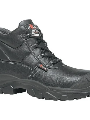 Billig U-Group Sicherheitsstiefel Jaguar UK Gr. 43 schwarz Leder S3 SRC EN20345