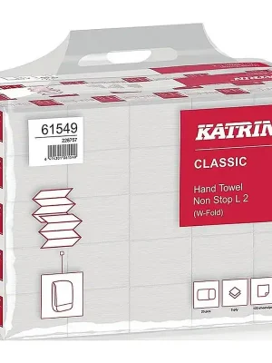 Schnäppchen ELOS Falthandtuch Katrin Classic L 2 2-lagig weiß L240mm xB320ca.mm 3000 Tücher/KT