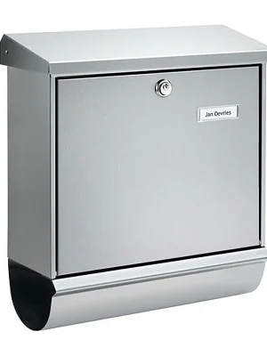 Ausverkauf Briefkasten Comfort-Set 39130 Ni H.440mm B.380mm T.148mm VA DIN C4 BURG-WÄCHTER