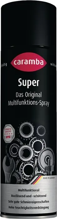 Meistverkauft Multifunktionsöl Super 500ml Spraydose CARAMBA, Menge 6 Stk