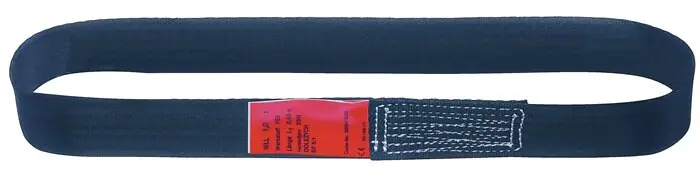 Einweg-Bandschlinge DIN EN 60005 Umfang 1.0m schwarz Tragf.einf.750kg DOLEZYCH, Menge 10 Stk Neue Kollektion
