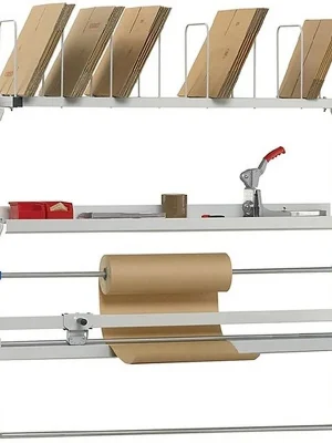 Packtischanbausystem für Packtischbreiten 1600 und 2000mm Variante 2 HÜDIG & ROCHOLZ Sichere Zahlung