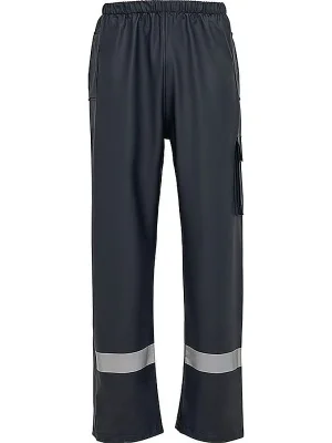 Geprüft Regenschutzhose DRY ZONE D-LUX Gr.XL marine ELKA RAINWEAR