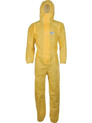Asatex Schutzoverall CoverChem Gr.L gelb PSA III COVERCHEM Heißes Angebot