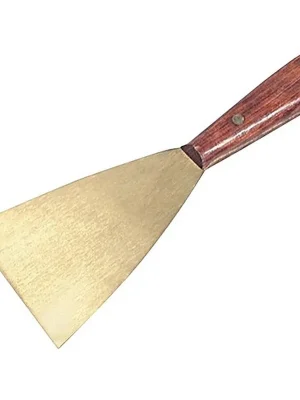 Hagenböker Messingspachtel B.100mm Blatt-St.2mm besonders stabil funkenarm TRUFA Versand Am Gleichen Tag