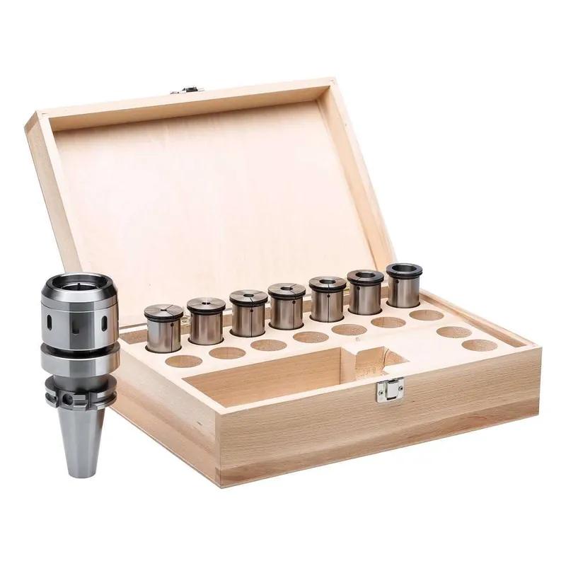 Hochleistungs-Kraftspannfutter SK40 DIN 69871 Ø 20 mm im Holzkasten Preiswert